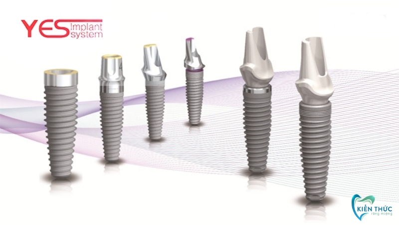 Implant Yes Biotech được đánh giá là loại trụ có tính thẩm mỹ cao